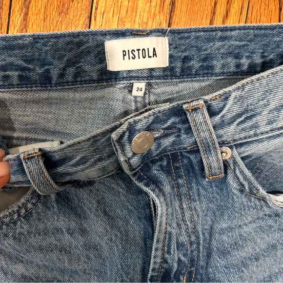Pistola Blue Flare & Wide Leg Jeans - Picture 5 of 7